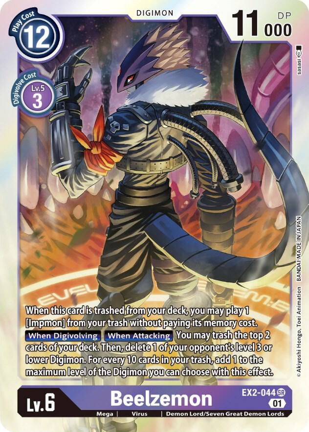 Beelzemon - Digital Hazard - Digimon Card Game - TCGplayer.com