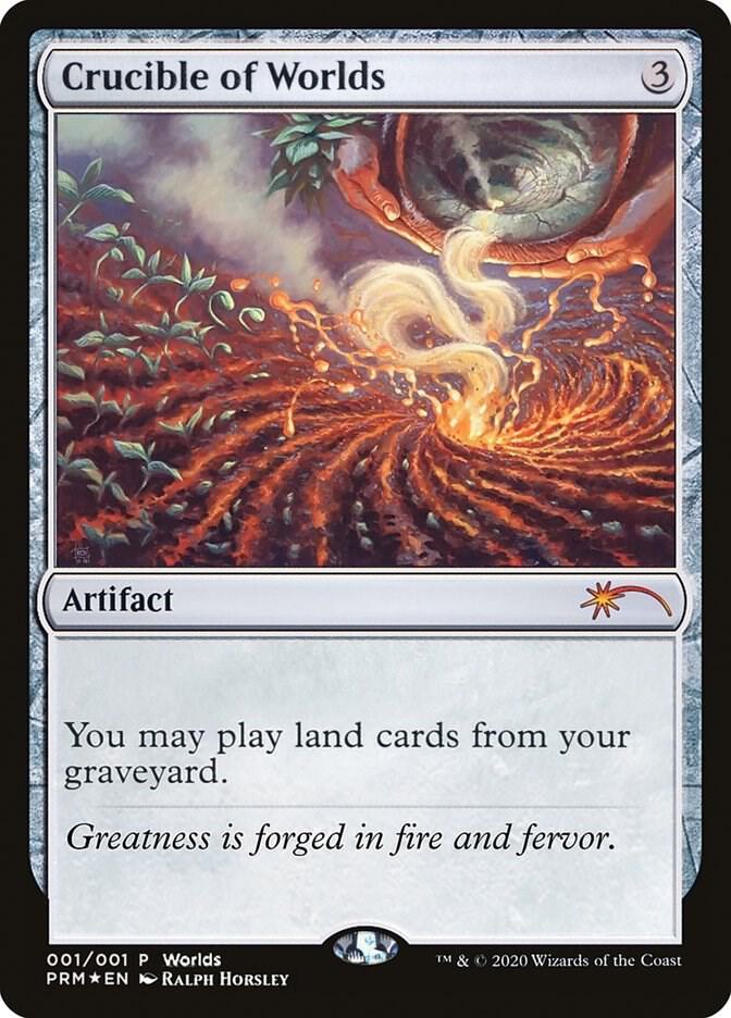 Crucible of Worlds - Unique and Miscellaneous Promos - Magic: The