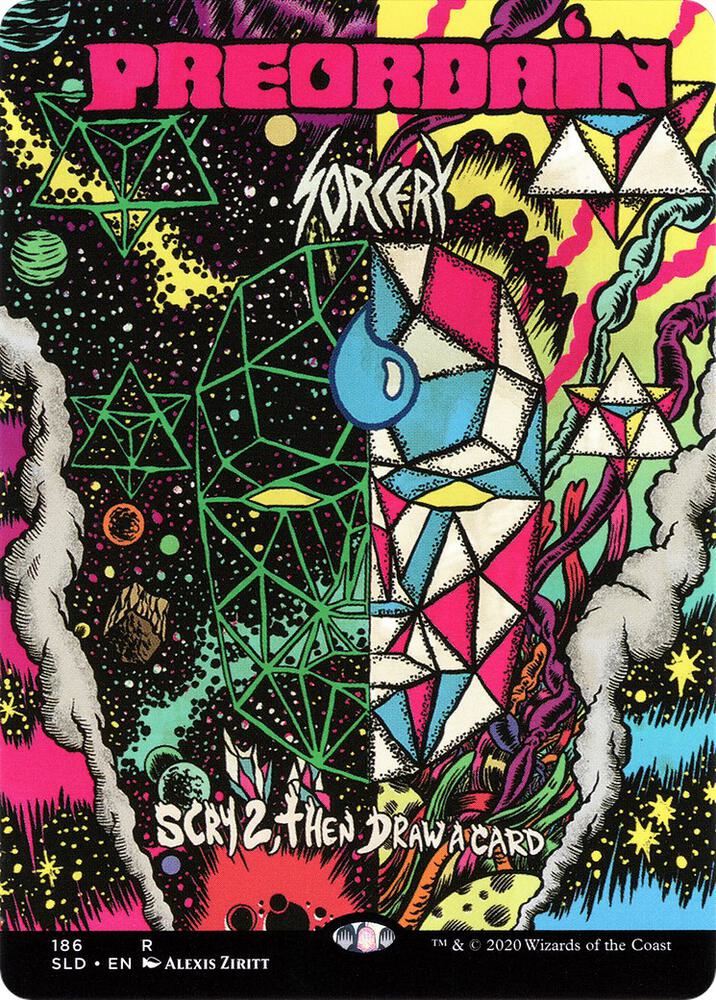 MTG】定業/Preordain ロシア語 4枚セット MTG】定業/Preordain ロシア語 4