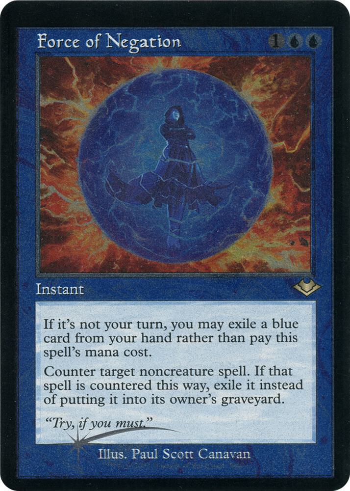 Force of Negation (Retro Frame) (Foil Etched) - Modern Horizons