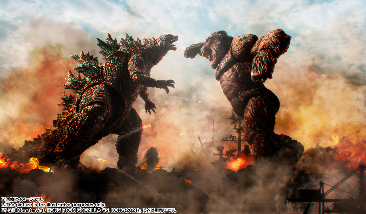 S.H.MonsterArts KONG FROM GODZILLA VS. KONG(2021) | 魂ウェブ