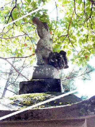 ◎古道具 庵々◎清朝中後期 木彫 守護獅子置物◎狛犬 唐物中国古美術