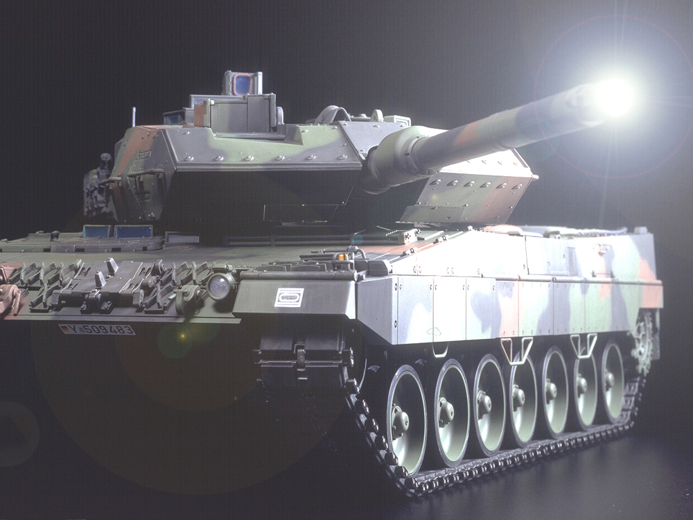 1/16RC ドイツ レオパルト2A6 フルオペレーションセット: RCモデル
