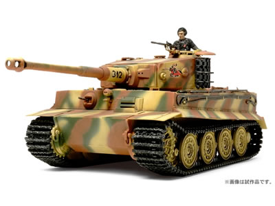 1/48 ドイツ重戦車 タイガーI 後期生産型: スケールモデル｜TAMIYA