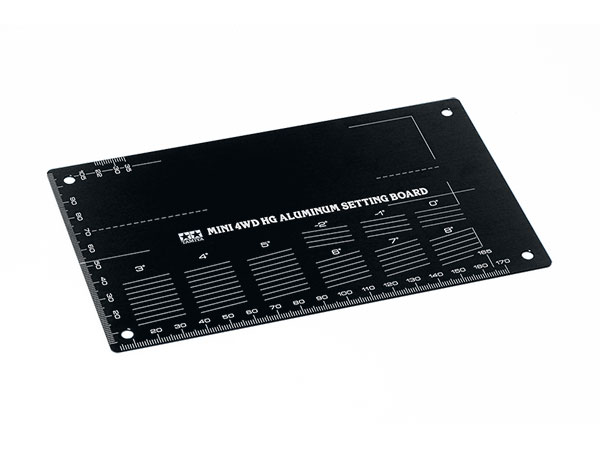 ミニ四駆 HGアルミセッティングボード （ブラック）: ミニ四駆｜TAMIYA