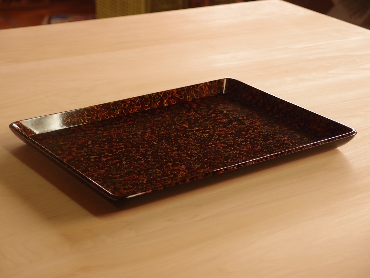 TRL-1001] 長手盆 | 津軽塗たなか オンラインストア