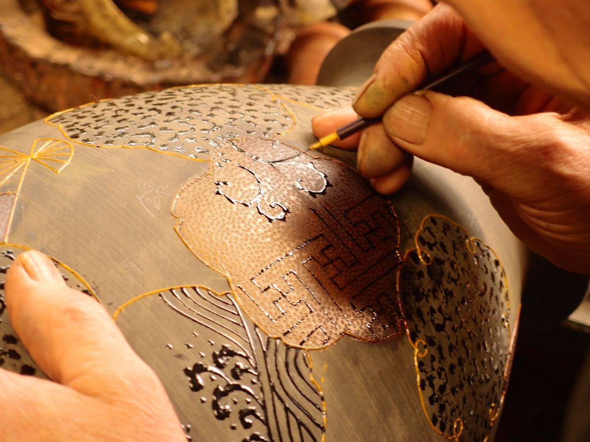 伝統技法“錦塗” | 津軽塗たなか オンラインストア