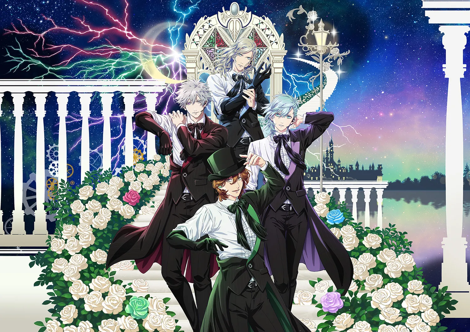 美風藍 寿嶺二 黒崎蘭丸 カミュ タブナイ コマフィルム ソロ うたプリ