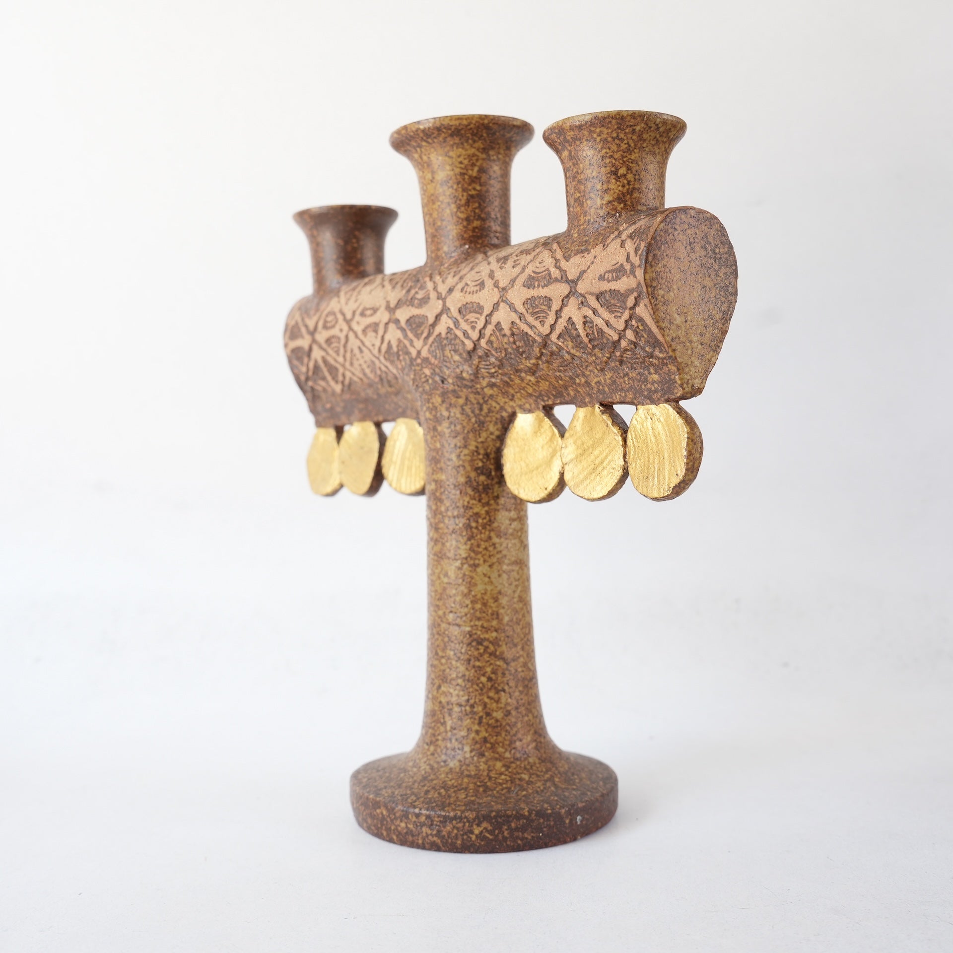 リサラーソン キャンドルホルダー メダリオン