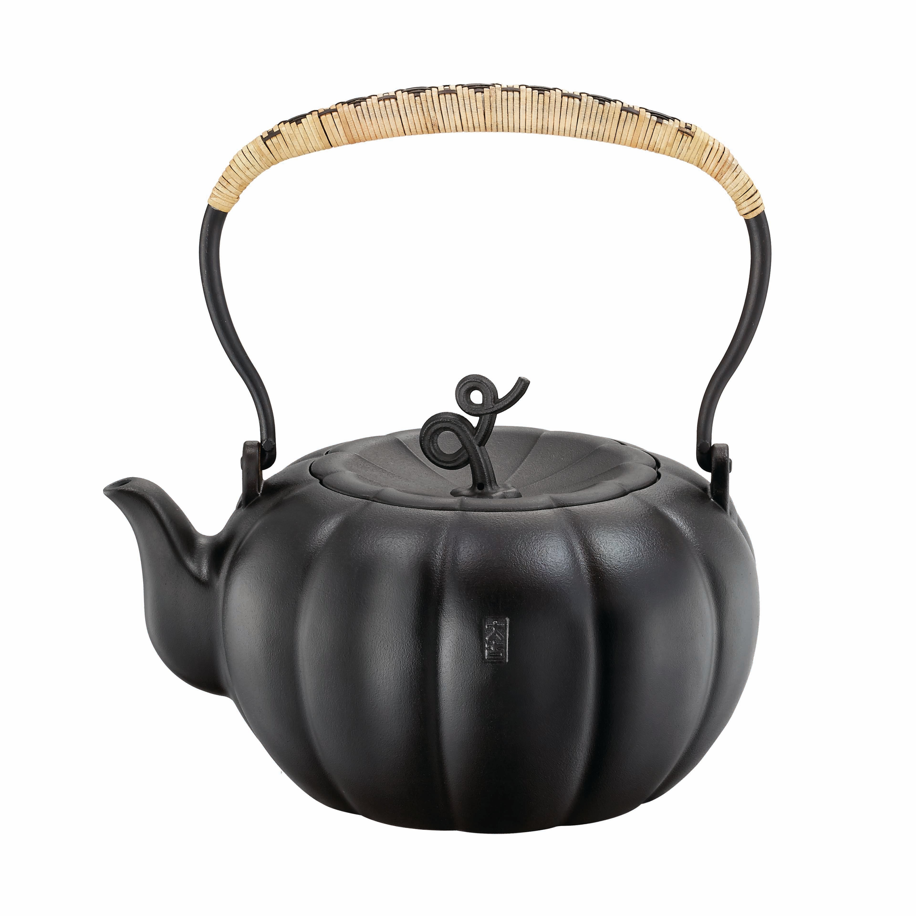 taku きんぎょく満堂 鉄瓶 1.2L かぼちゃ型 ケトル ポット 茶器 IH対応