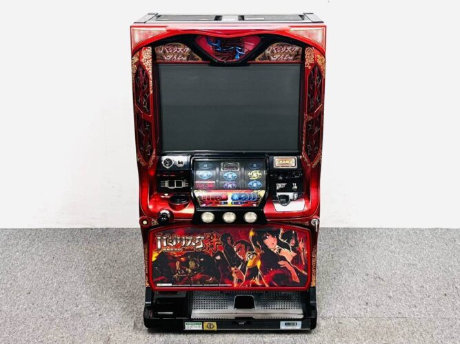 パチスロ実機 バジリスク～甲賀忍法帖～絆2 天膳 オートスマスロユニット付