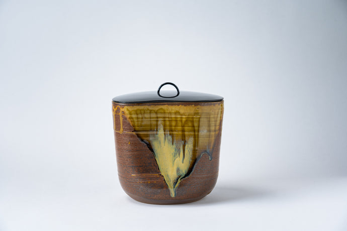 A 268 高取茶入・高取八山造 ( 鵬雲斎大宗匠箱書 ) A 268 高取茶入