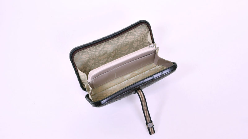 網代編クラッチバッグ 薄型 ｜ 竹工房 喜節〈きせつ〉