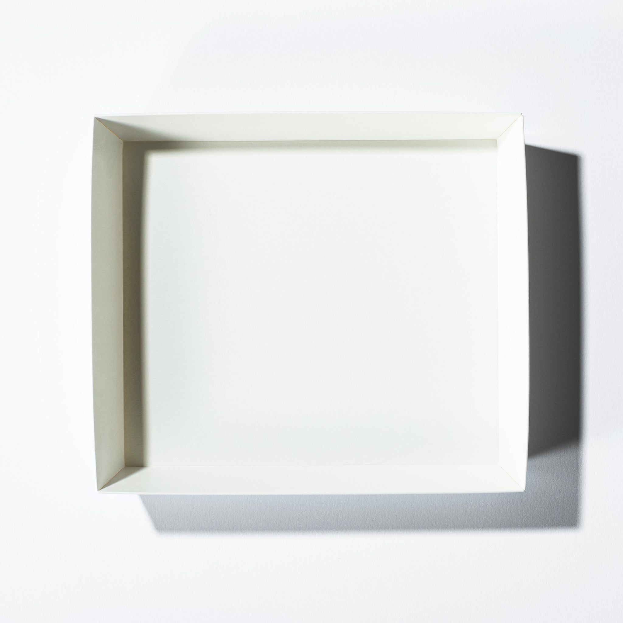 TAKE PACK】クラフトトレイ ロータイプ長方形 XL ホワイト