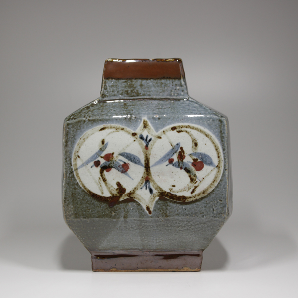 河井寛次郎『呉洲丸紋扁壷』 - 瀧屋美術 -鎌倉の美術品専門店 販売・買取