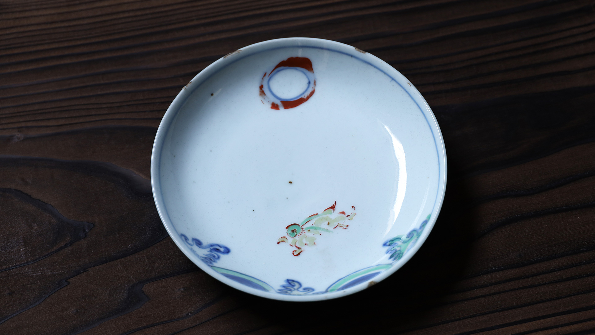 天啓赤絵兎文小皿（明時代） - 天平堂（TENPYODO）