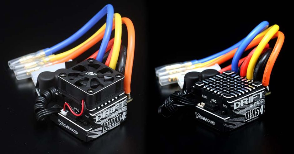 ヨコモ BL-PRO4 ドリフトスペック アンプecs ヨコモ BL-PRO4 ドリフト