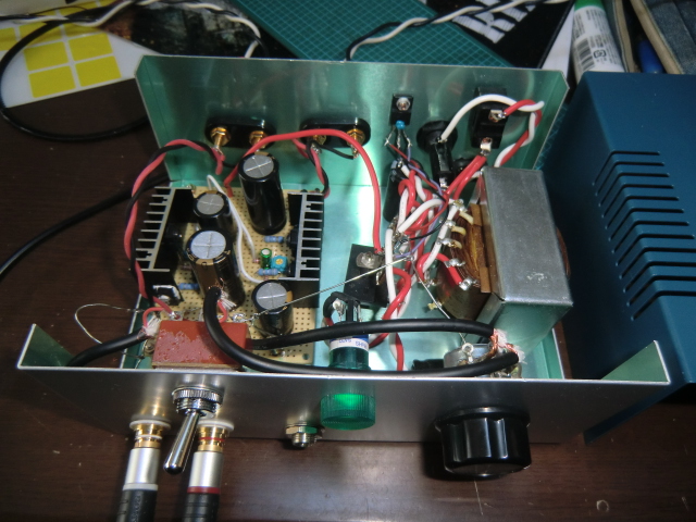 1Wトランジスタアンプの作成: teru's audio works