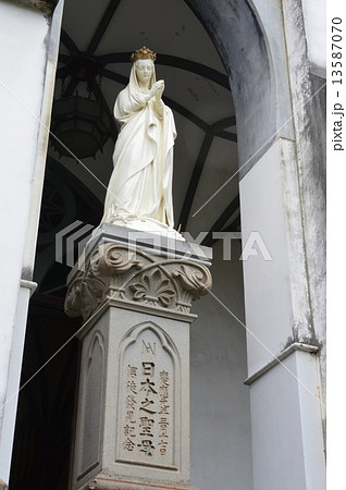 大浦天主堂 慶応元年1865年国宝大浦天主堂 鈴木崎陽作手摺木