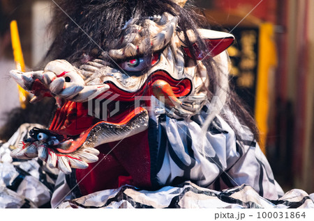 神楽 大蛇 お面 石見神楽 神楽 大蛇 お面 石見神楽