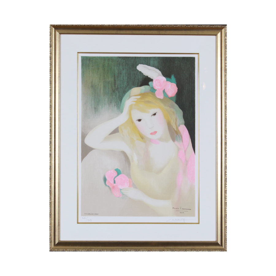 サッフォー詩集」マリーローランサンのエッチング挿絵180部出版