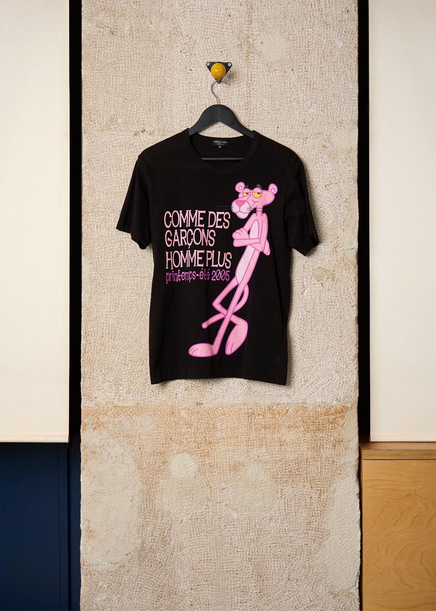 CDG HOMME PLUS BLACK PINK PANTHER TEE 2005 - Medium – The