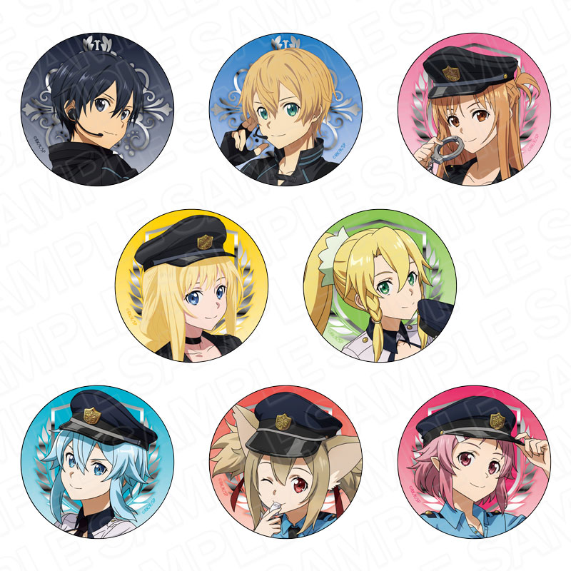 ソードアート・オンライン ユージオ 缶バッジ ソードアート