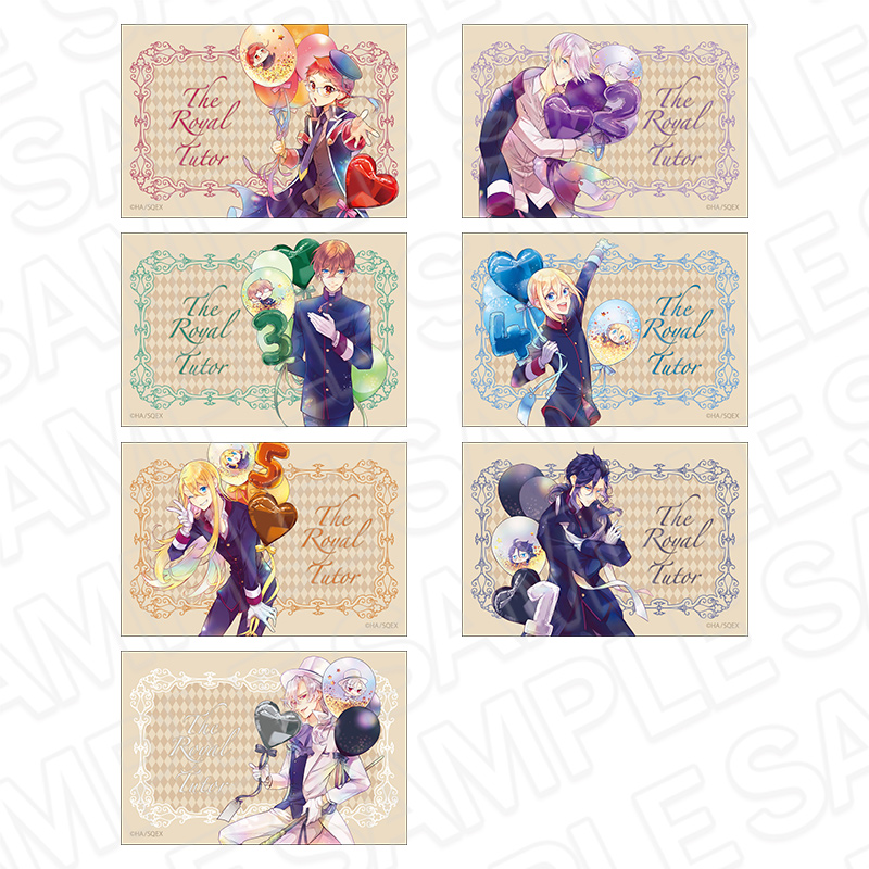 王室教師ハイネ 楽天コレクション B賞 アクセサリー スタンド コンプ