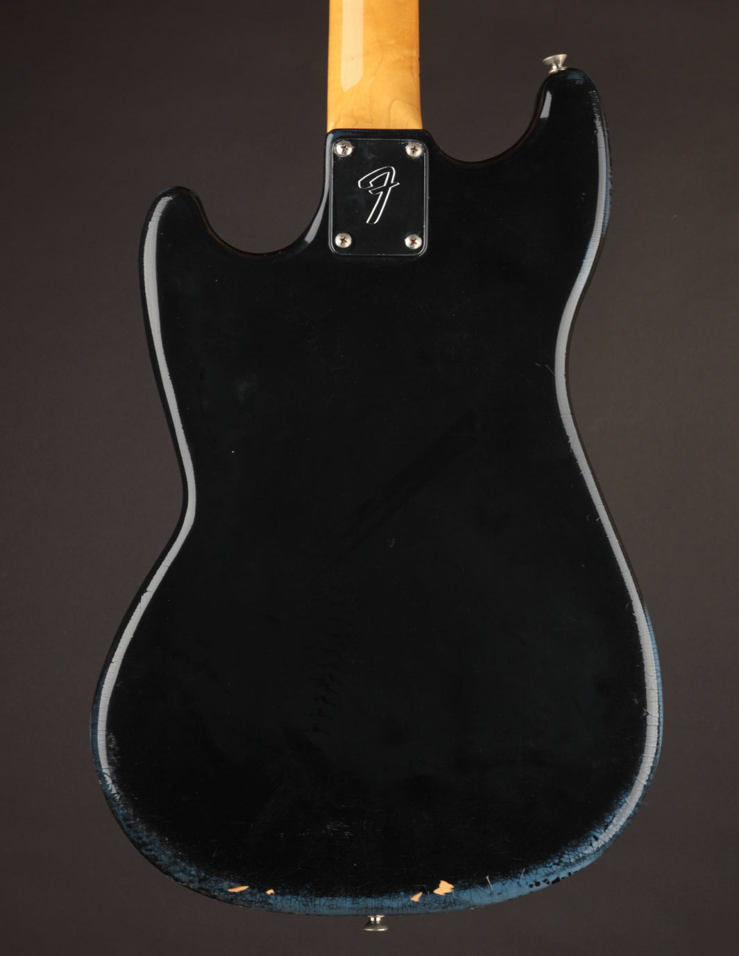 1979 Fender Musicmaster Bass: Black Beauty at The Music Emporium