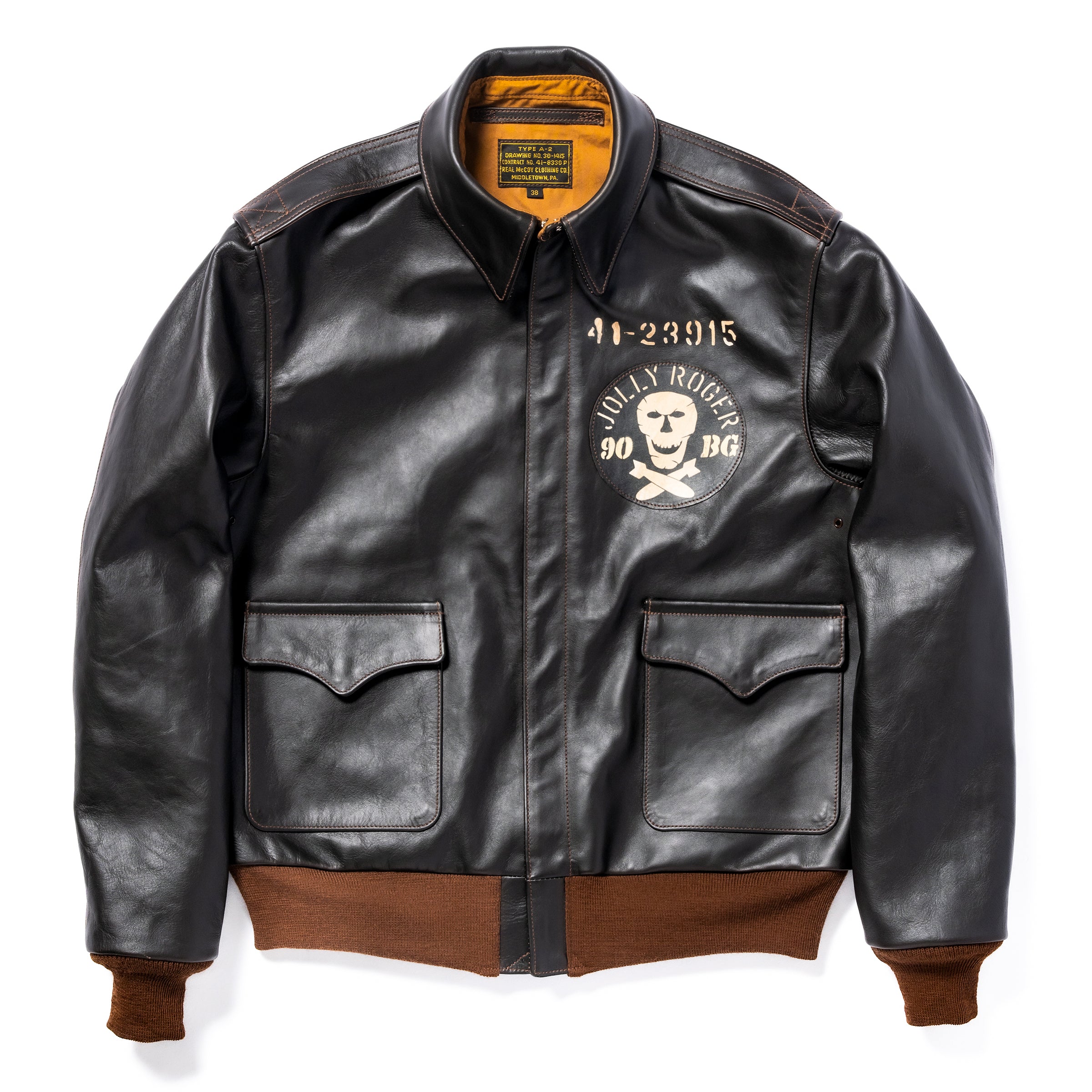 旧リアルマッコイズ A2 ラグドレザー ☆名品/旧THE REAL McCOY'S