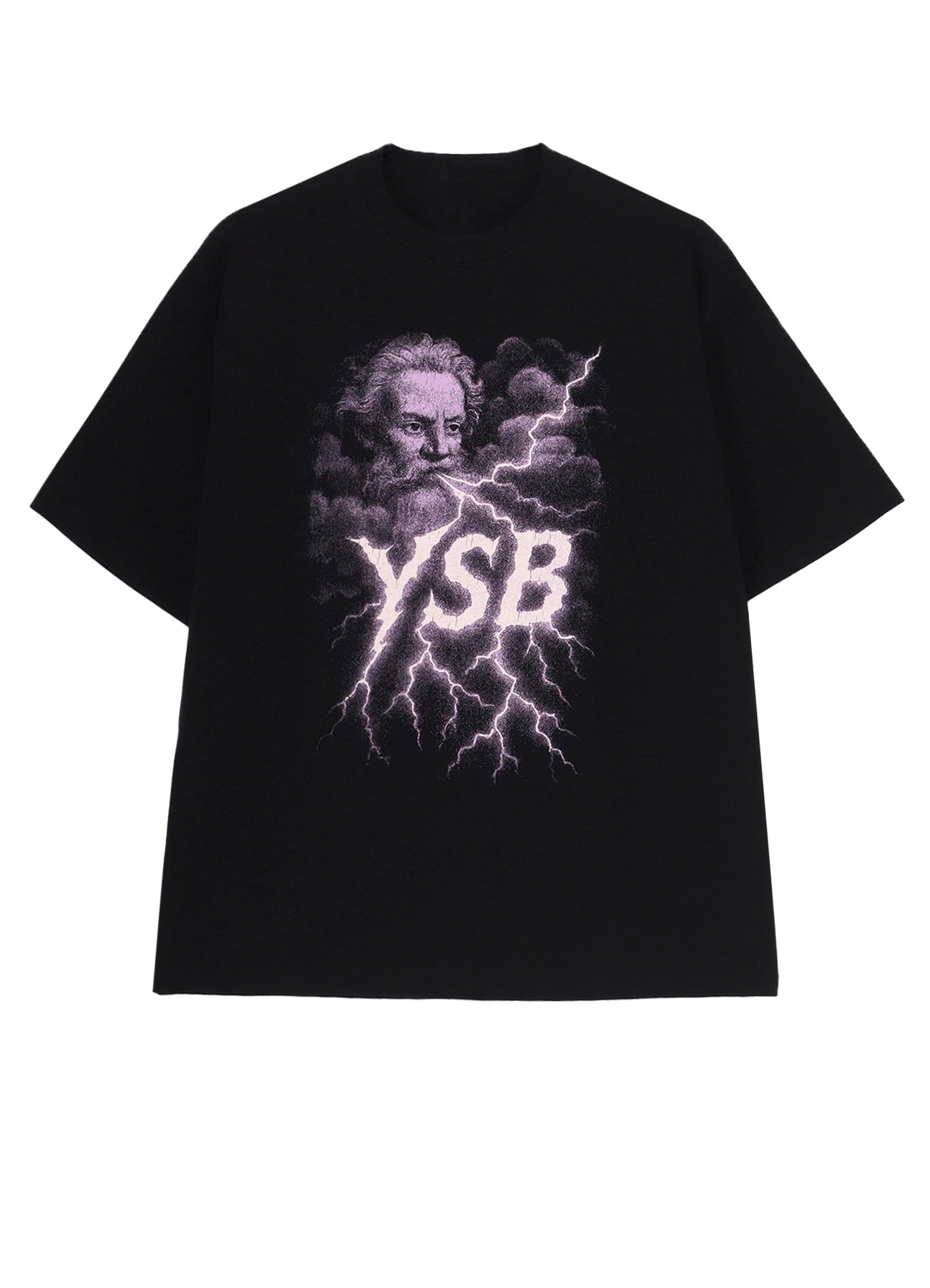 Craft Fabric Layered U-neck T-shirt