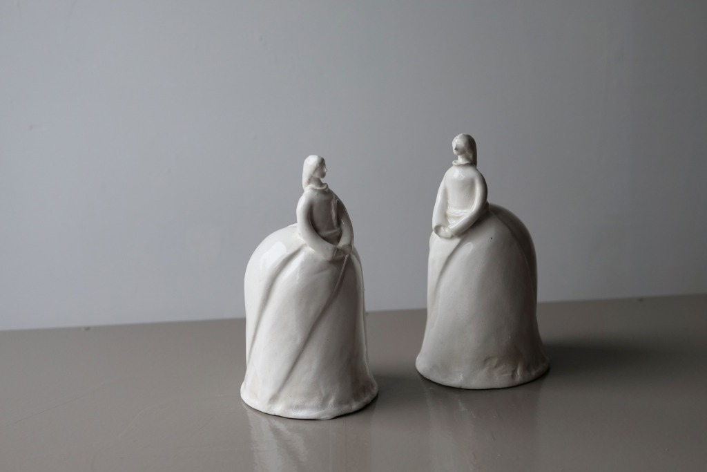 安部太一 陶器 人形 白釉人形 安部太一】陶人形_4 - KUJIMA｜福岡・