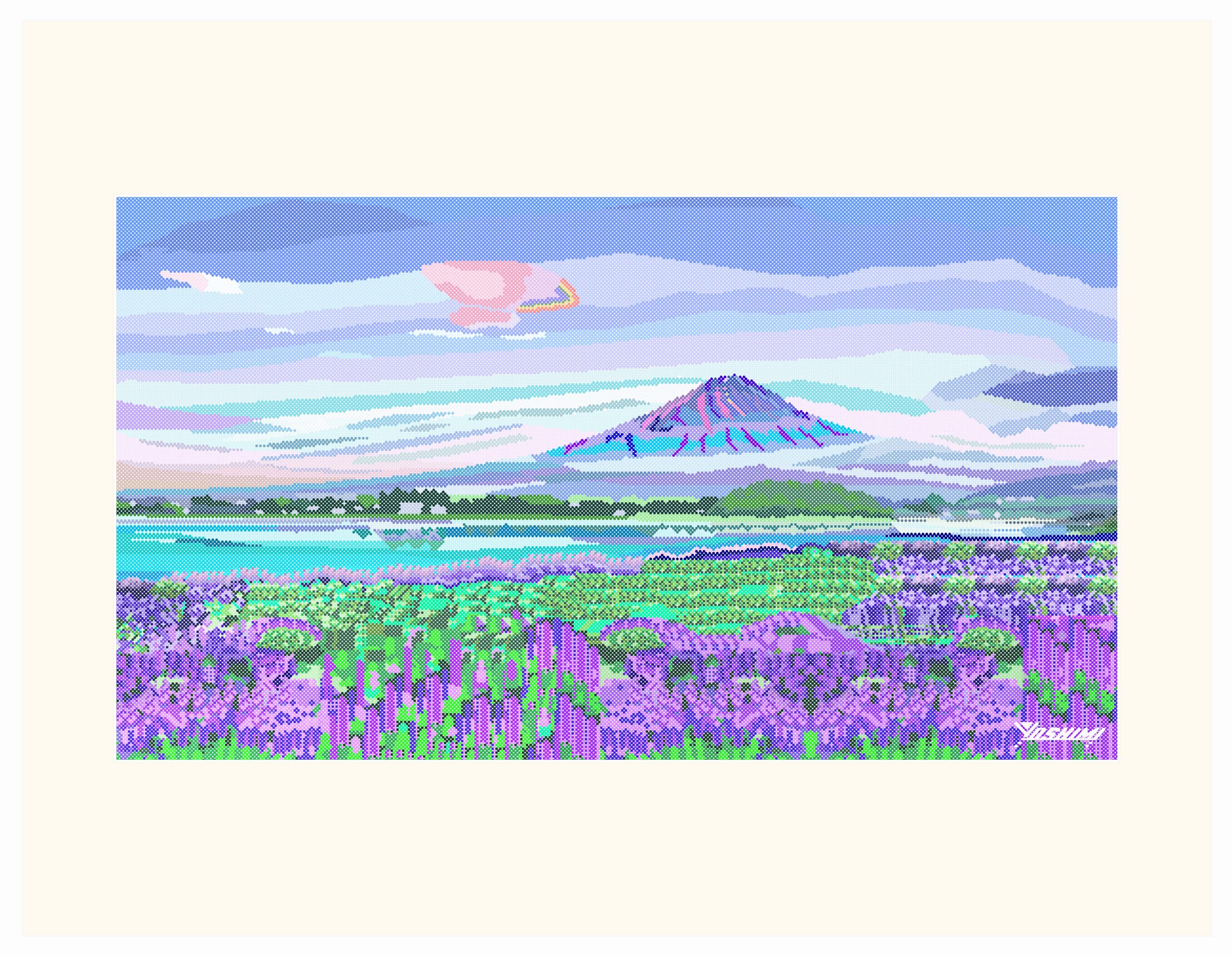 PCドット絵画 | yoshimi ｜インテリア絵画 アートの専門通販