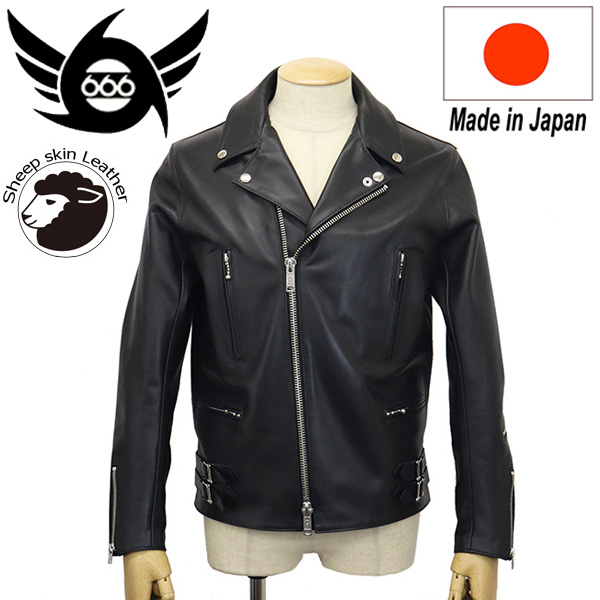 正規取扱店 666 LEATHER WEAR LJM-1TFL タイトフィット U.K. サイド