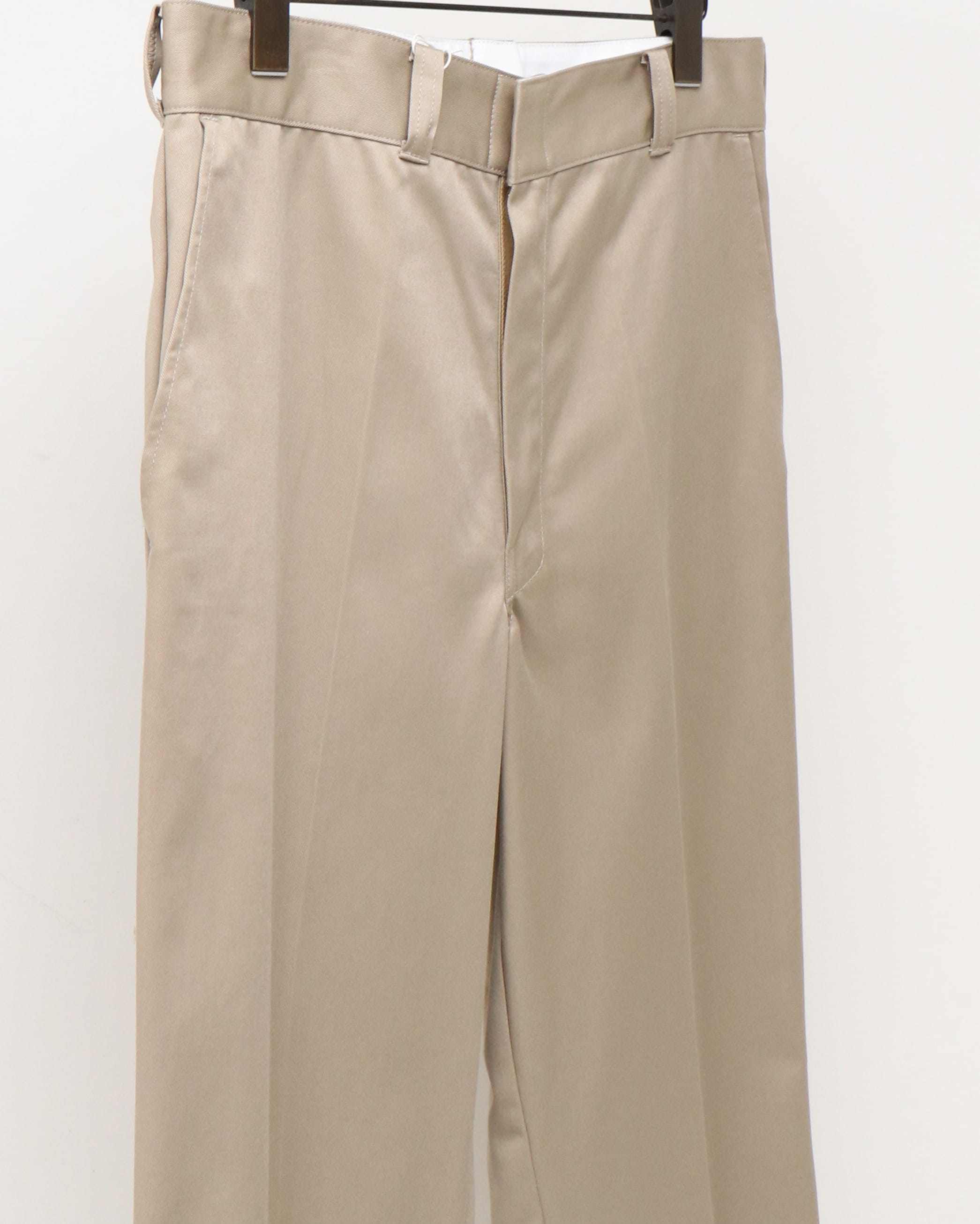 スビンコットン ポリエステルツイル ワークパンツ BEIGE – TIME AFTER TIME
