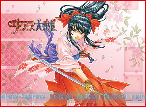 サクラ大戦」から「真宮寺 さくら」が大きく描かれたTCG万能プレイ