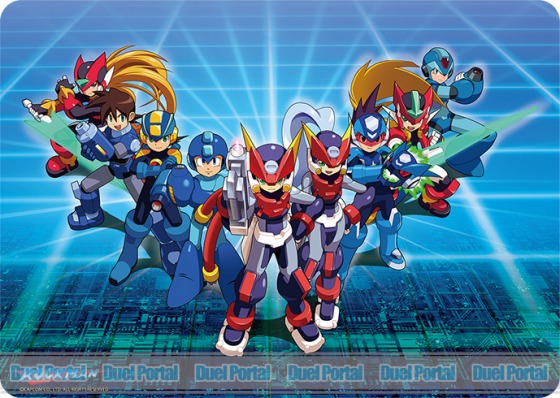 ロックマンX dive 夏休のロール ラバープレイマット 当選品 ロックマン