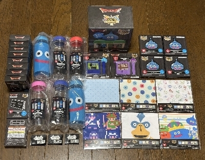 ドラクエ ふくびき所 ロトの兜 ラーのかがみ クリアボトル 4点セット