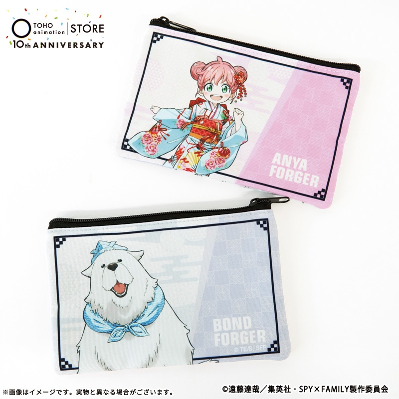 公式オンラインストアSPY×FAMILY 描き下ろしフラットポーチ TaS10th