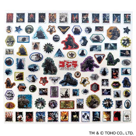 公式オンラインストアゴジラ（1989）ステッカーセットGA(ゴジラ