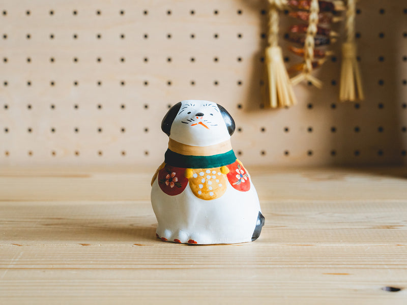 花巻人形/花巻土人形「犬」明治期 堤人形 附馬牛人形 古土人形 東北