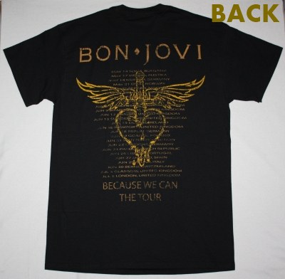 BON JOVI 】ロックTシャツ バンドTシャツ ロックTシャツ BON JOVI What