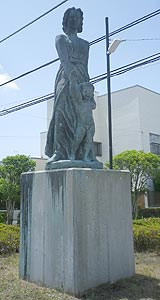 母子像：出征兵士を送る