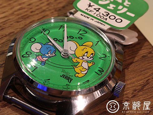 セイコー トムとジェリー 1970年代のキャラクターウォッチ 手巻き時計