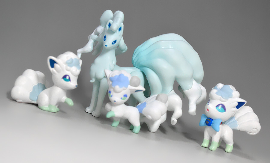 初期 モンコレ 進化セット ロコン キュウコン ニャース ペルシアン