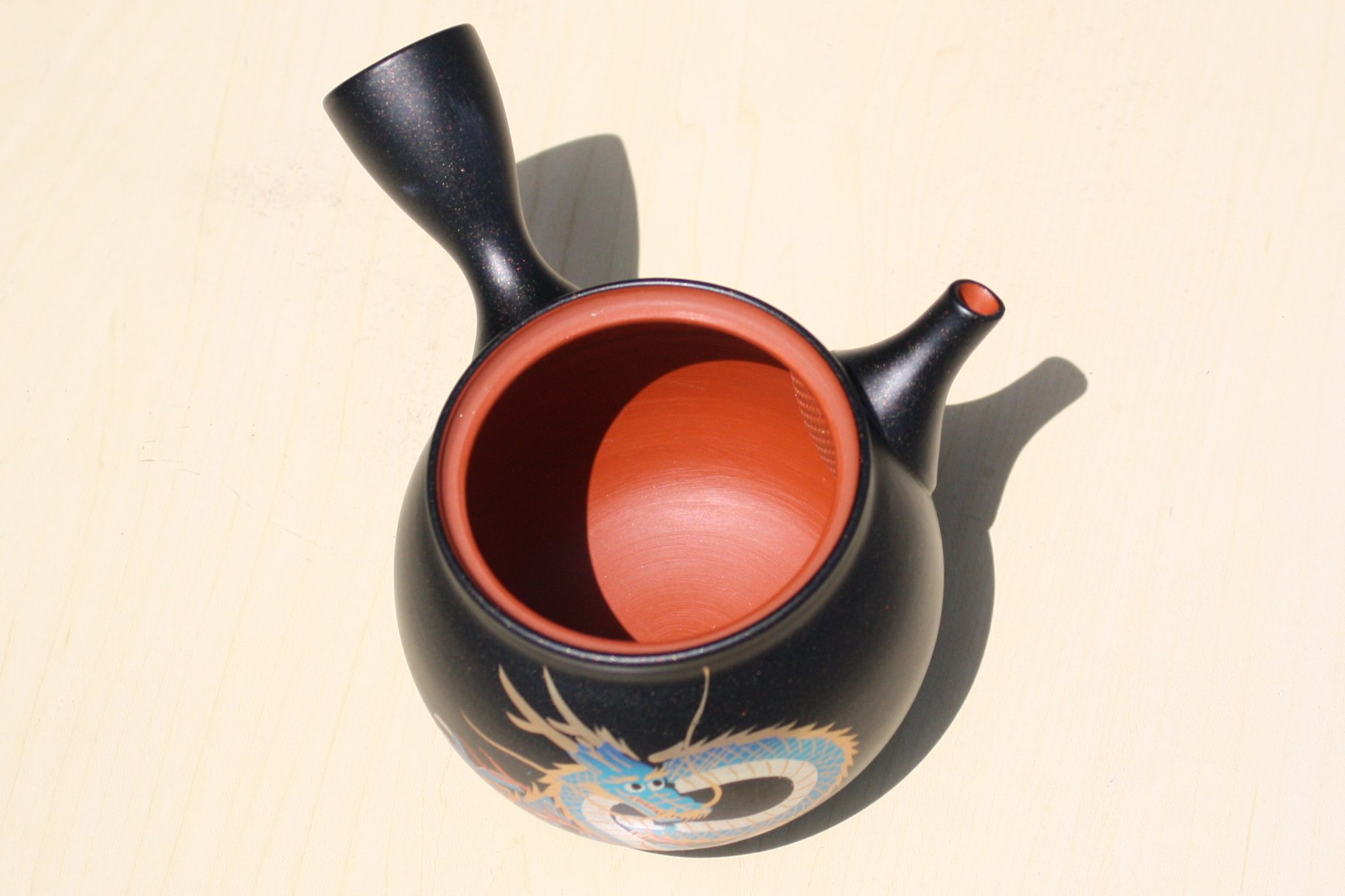 駿河山正作 紫砂 朱泥 猪刻 小さな植木鉢 盆栽鉢 V R8834 駿河