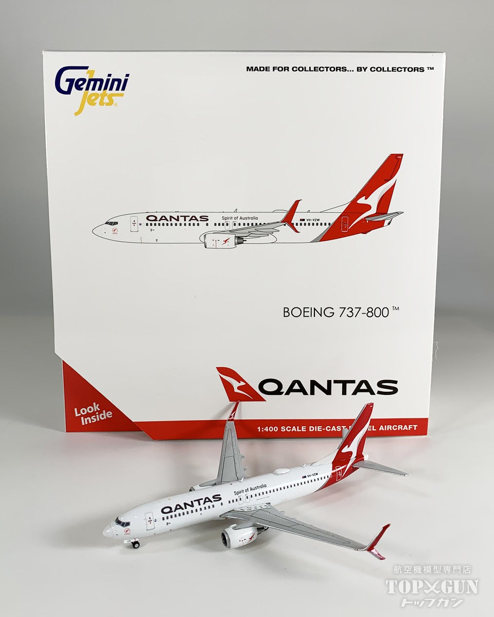 GeminiJets B737-800S カンタス航空 VH-VZW 1/400 [GJQFA2371]
