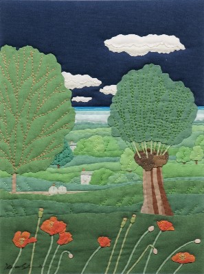 米倉健史新作展／風景を縫って40年／キルティングアート／TORGALLERY