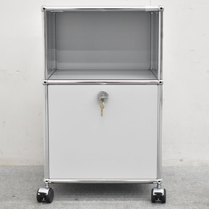 USM Haller ハラー ロールボーイ デスクワゴン ライトグレー 中古】USM