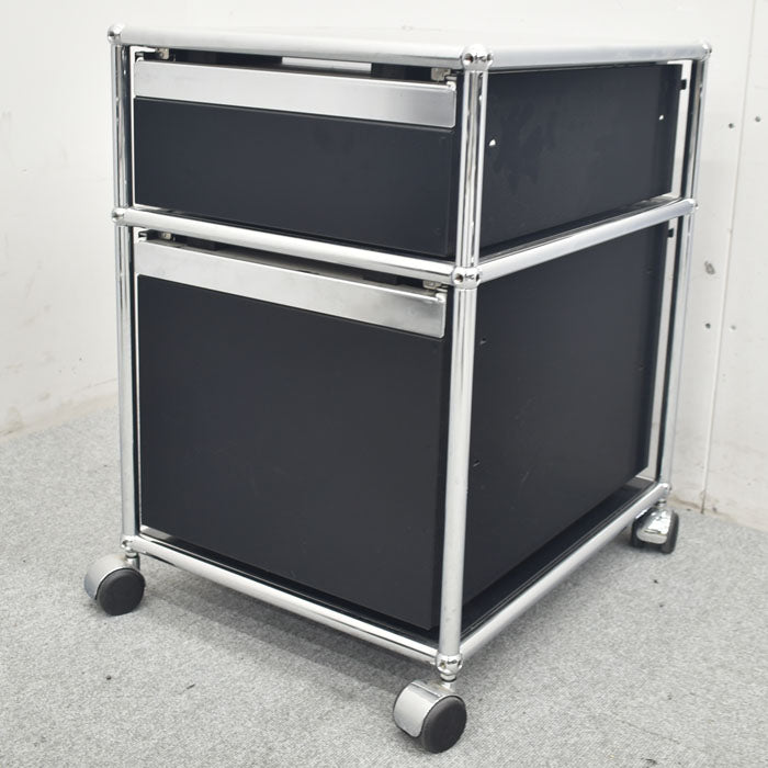 USM Haller System ハラーシステム ワゴン ロールボーイ 鍵付